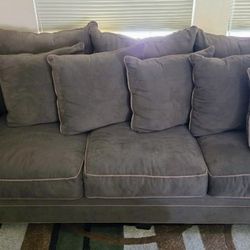 Couch and loveseat