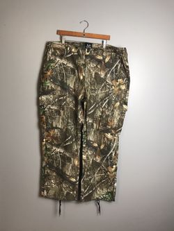 Scent Blocker Men's Cotton 6 Pocket Pant Realtree EDGE W/ Drawstring Ankle Adjustment