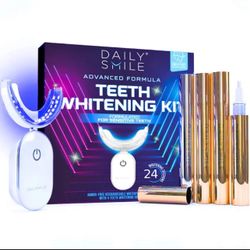 DailySmile Teeth Whitening Kit with LED Light