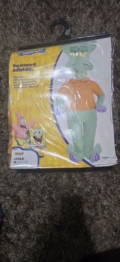 Child Squidward Inflatable costume