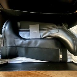 Leather Coach Boots 