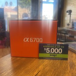 Sony A6700 With 16-50mm Lens