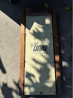 Vintage mechanical sliding board