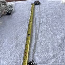 Cadena black necklace