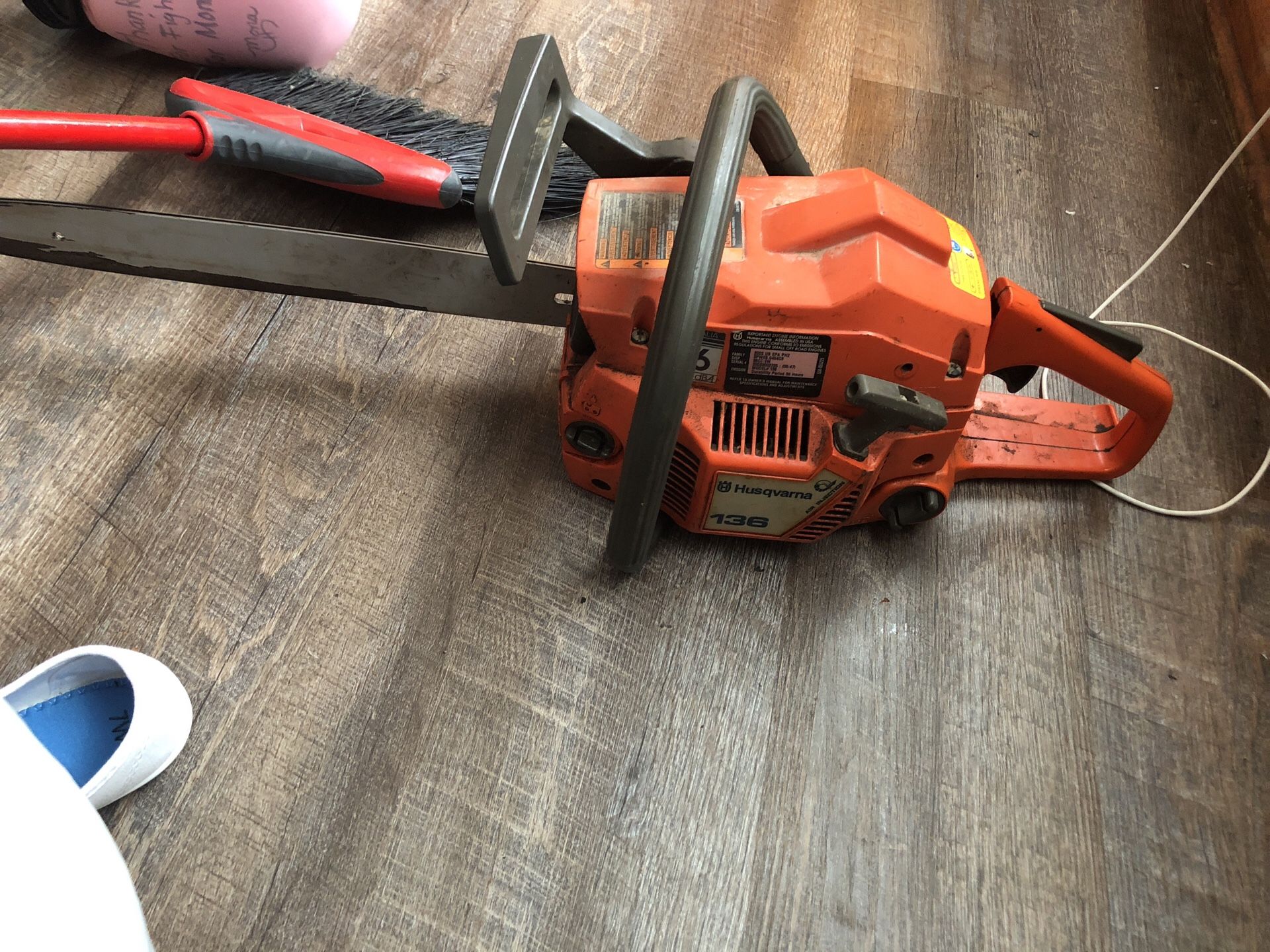 Husqvarna chainsaw