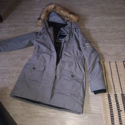 Women Ladies Size Large Abercrombie The A&F Premium Arctic Parka See Description