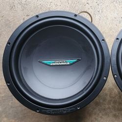 Pair Image Dynamics 12" Subwoofer Speakers