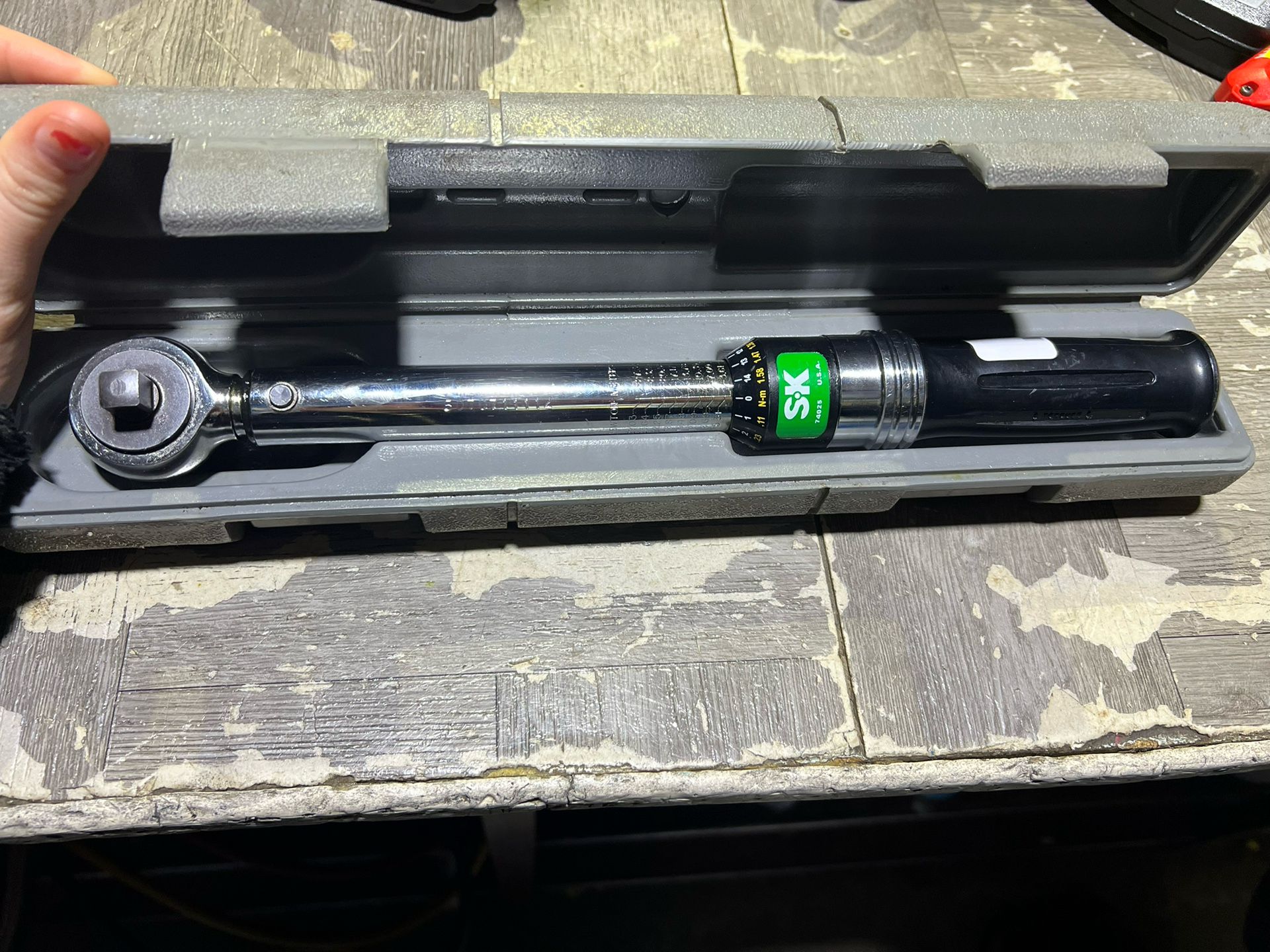 SK Torque Wrench 74025 pick up only many other tools for sale as well 