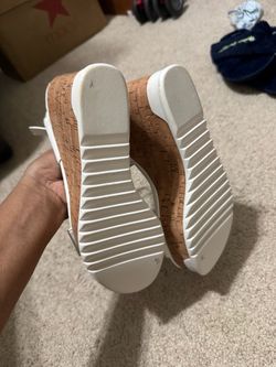 Brand new Cork Wedge Platform Sandals 8.5