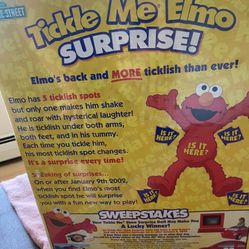 Collectible Tickle Me Elmo 