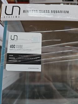 Uns 40c rimless aquarium