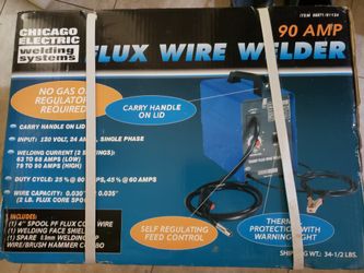 Chicago Electric 90amp Flux Wire Welder