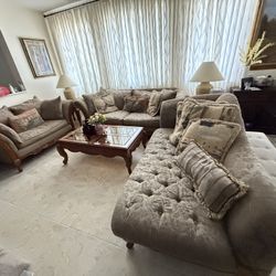 Brown Living Room Set