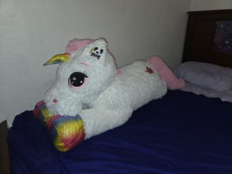 Giant Rainbow Unicorn Stuffed Animal
