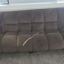Brown Futon