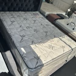 Queen Size Double Pillow Top Euro Mattress 