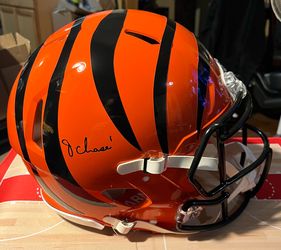 Fanatics Jamarr Chase Signed Full Size Authentic Helmet