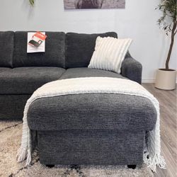 Gray Pull Out Bed Couch - Free Delivery 