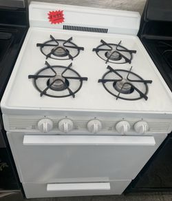 Premier White Gas Range Stove 20” Great for Compact Unit