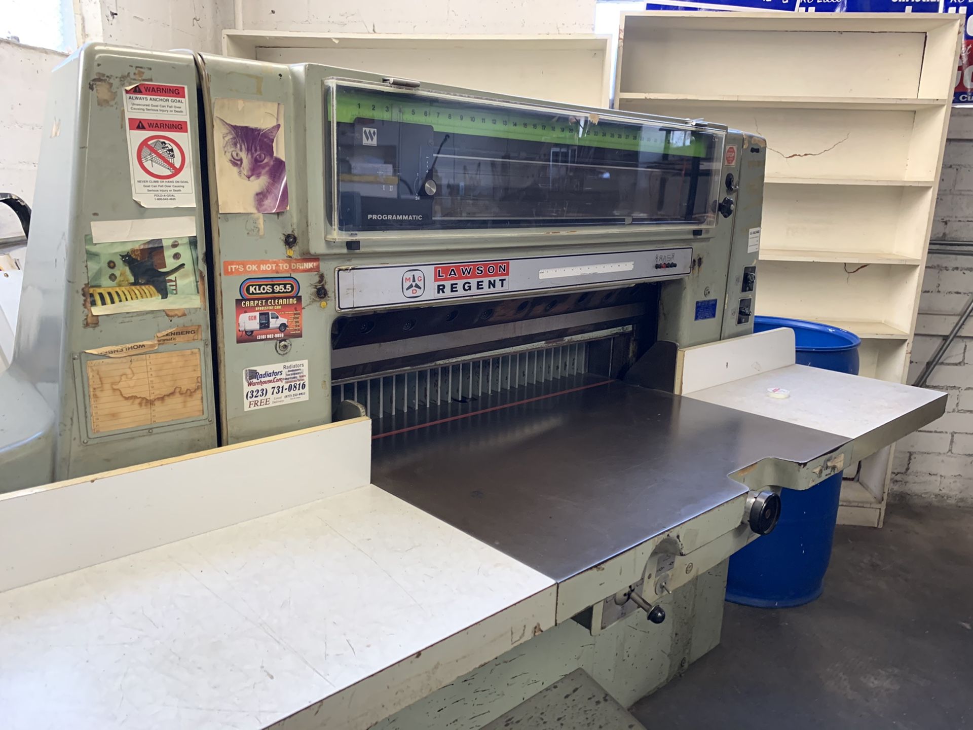 36” Paper Cutter Lawson/Wohlenberg Regent for Sale in Los Angeles, CA