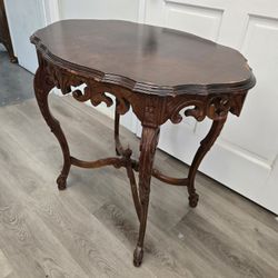 Antique carved table