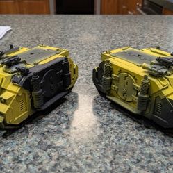 2 Horus Heresy Deimos Pattern Rhinos (Plastic)