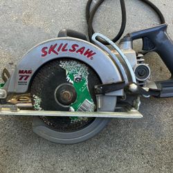  Skilsaw MAG 77 Worm Drive Circular Saw – Heavy Duty, Used