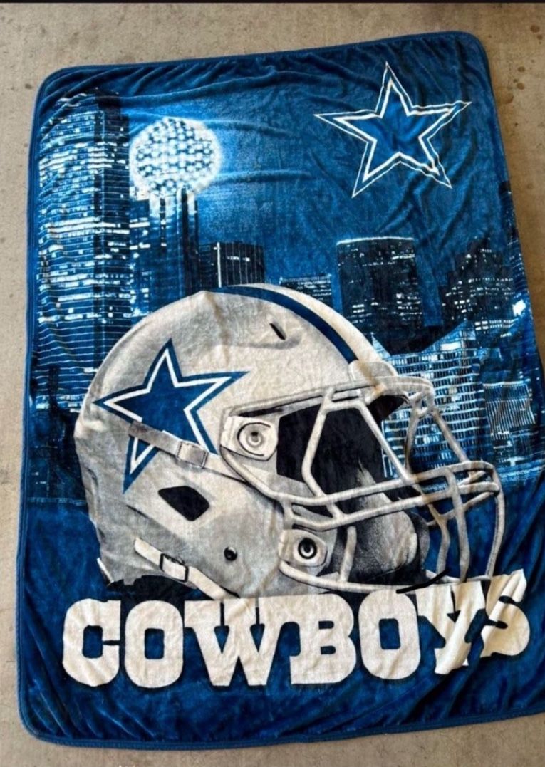 Dallas Cowboys Blanket 72x52