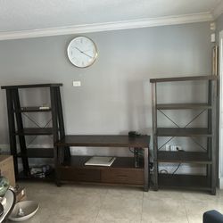 3 Piece Shelves and TV Stand