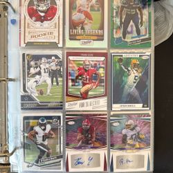 Football Card Lot Binder