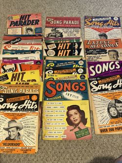 1940s Song Lyrics Magazines