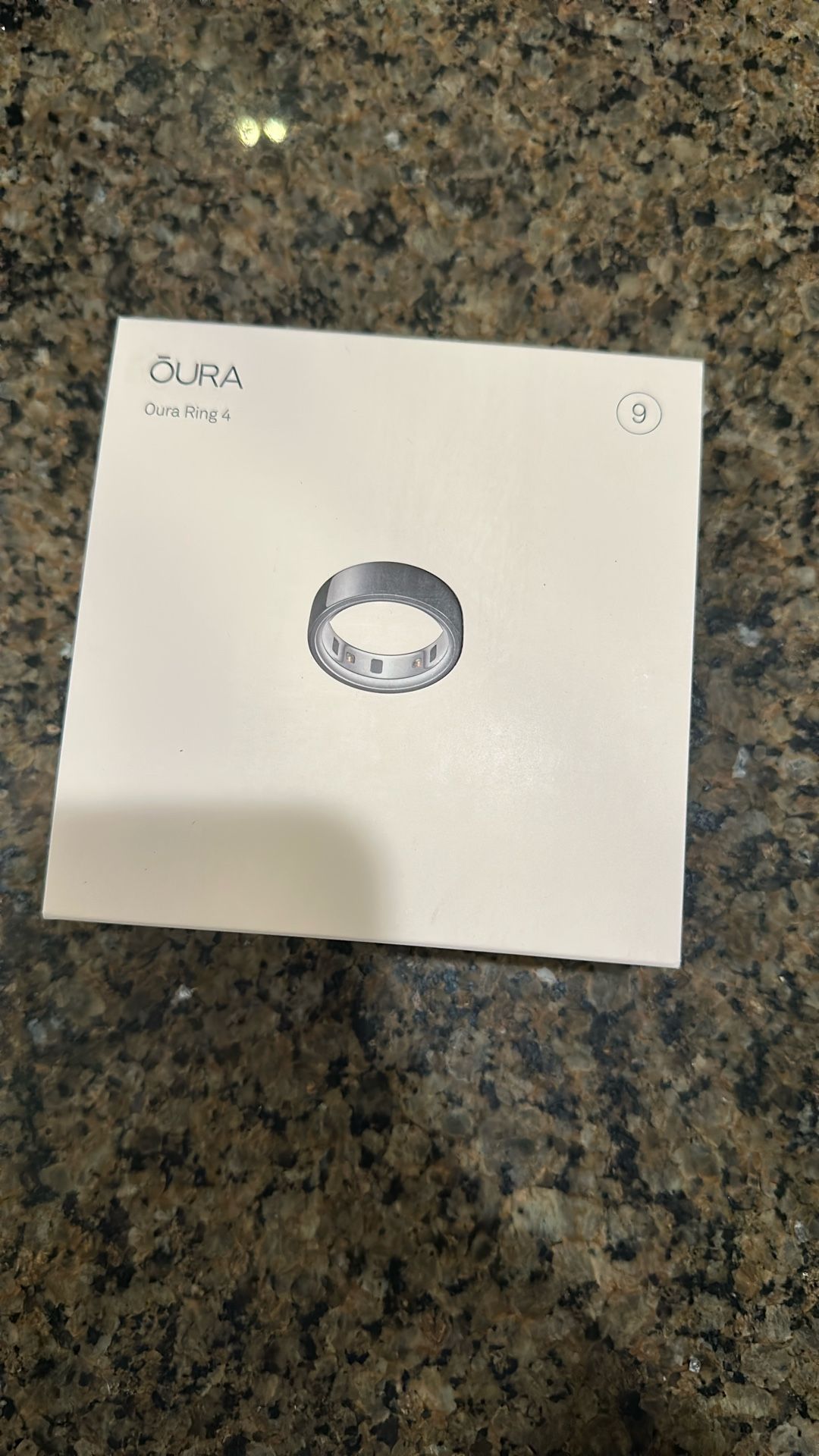 Oura Ring Size 9 Silver
