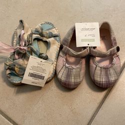 Janie And Jack Toddler Girls Size 7 Shoes 