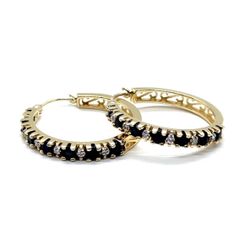 14K YG Diamond Stone Earrings.50ctw EPJ029878