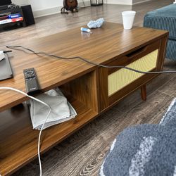 Brand New Modern Rattan Coffee Table