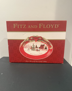 Fitz and Floyd Christmas Platter