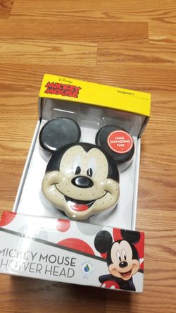 New mikey mouse shower head