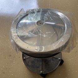 Air Cleaner Filter Holley Chrome