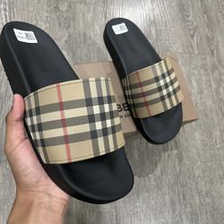 Burberry Slides Size 8, 9, 10
