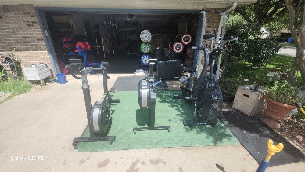 Concept 2 ROWERG BIKERG Rogue ECHO bike V3.0