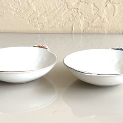 2 Decorated Servers  - 5” Diameter