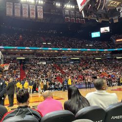 HEAT v HAWKS 3/6 - Row 2, Two Seats 