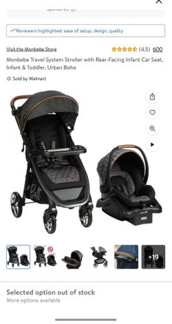 Car Seat Stroller Combo