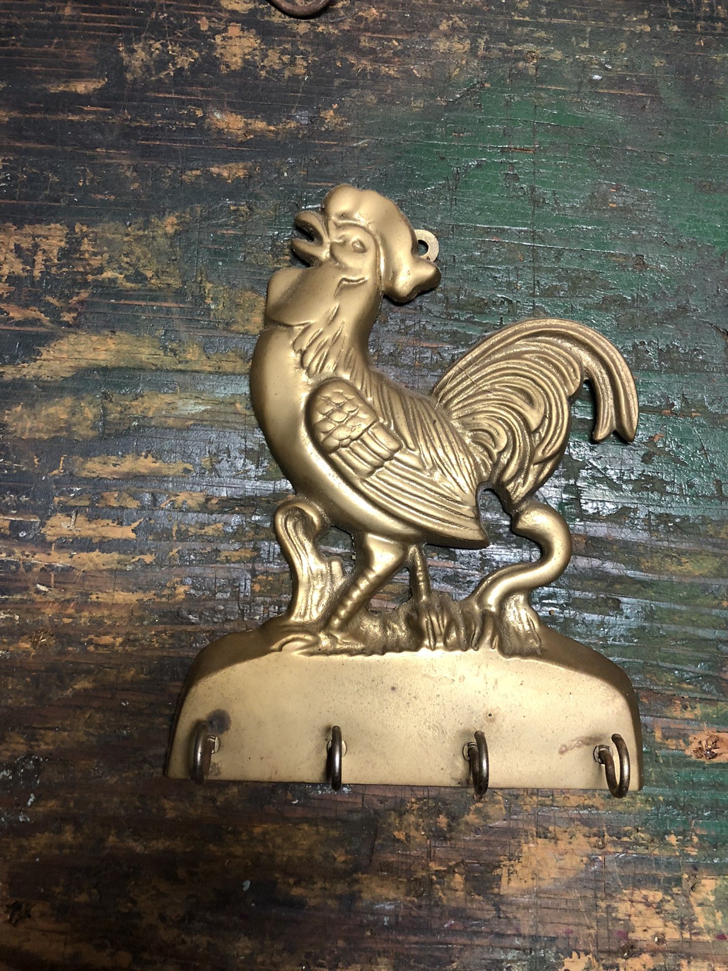 Solid Brass Wall Key Holder
