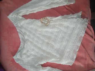 What's blouse with tie on side