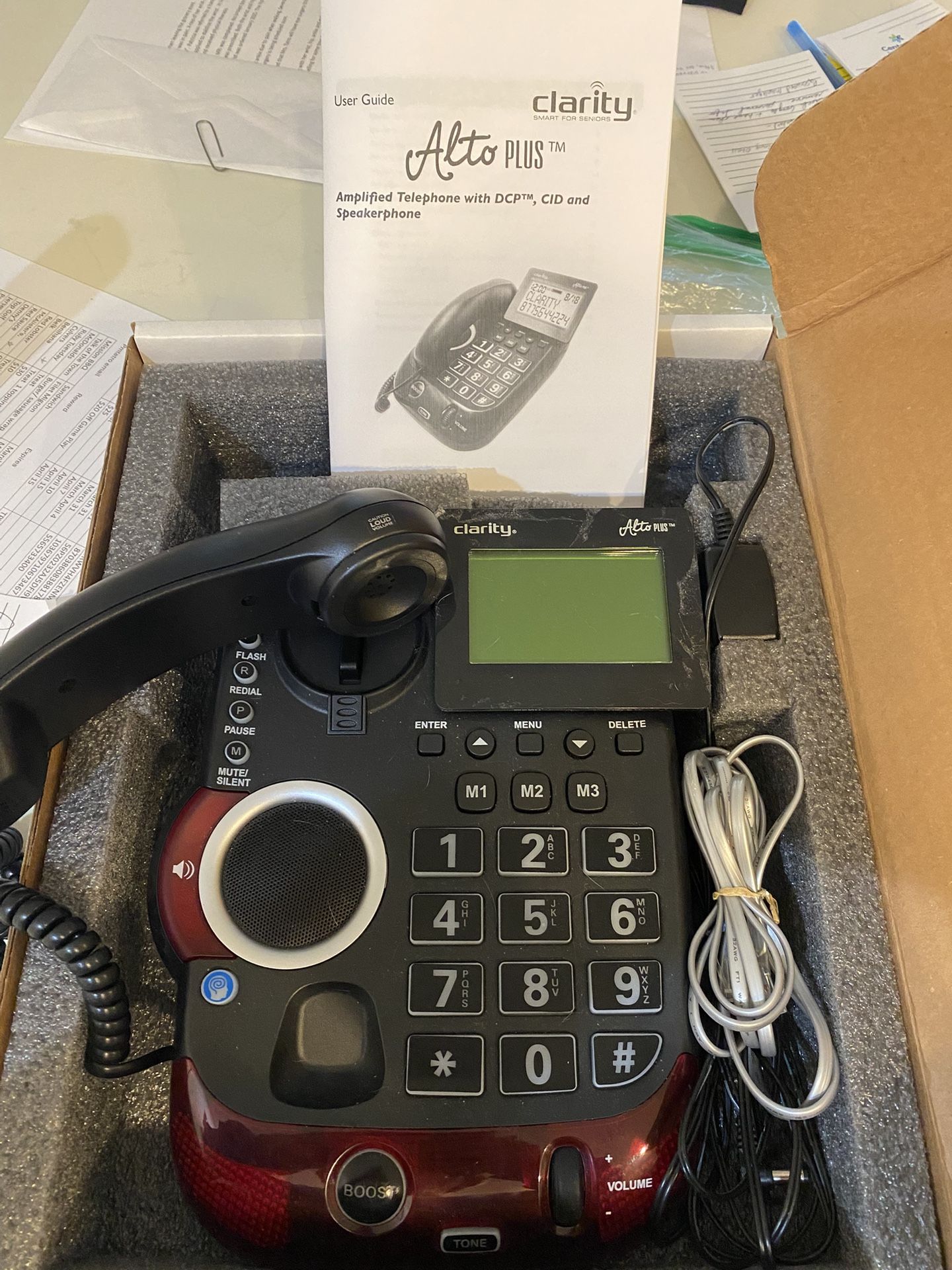 clarity alto plus amplified phone