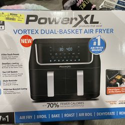NewPower XL 10 Quart Vortex Dual Basket Air Fryer