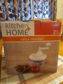 Brand New Salsa Master Manual Food Chopper – Make Salsa & Guacamole