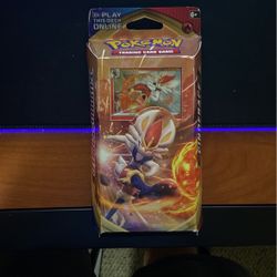 Sword & Shield Cinderace Theme Deck Error Card