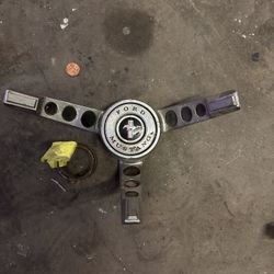 66 Mustang Steering Wheel Horn Ring